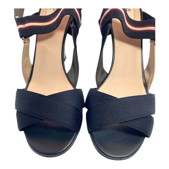 Fendi Colibrì Multi NIB Nylon Strappy EU 39 1/2 US 9.5 Slingback Heels Sandals - Picture 12 of 15